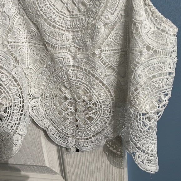 ReVamped lace/ crochet crop top - Picture 11 of 11